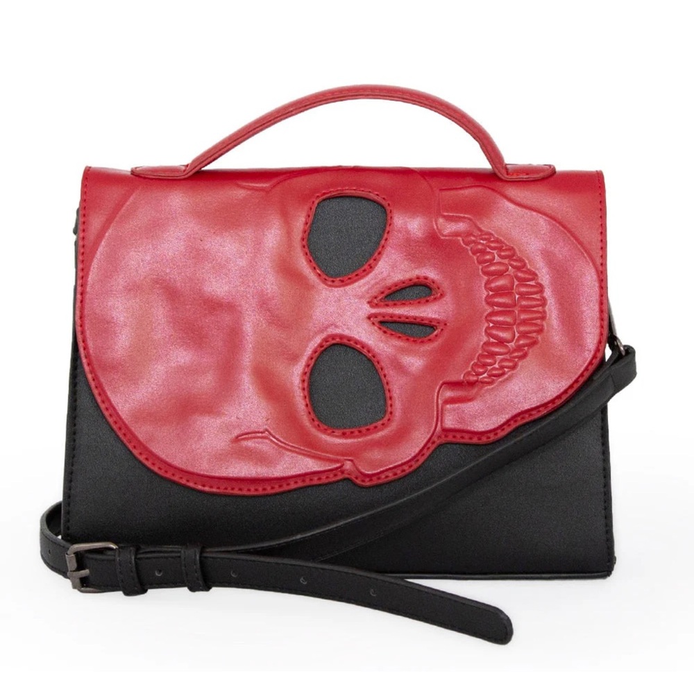 Red Skull Design Women's Bag